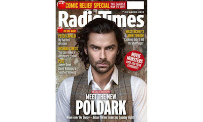 Radio Times, Aidan Turner, Poldark, Sarah Dunn